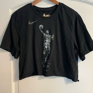 Nike Black Dri-FIT Logo Graphic Tee